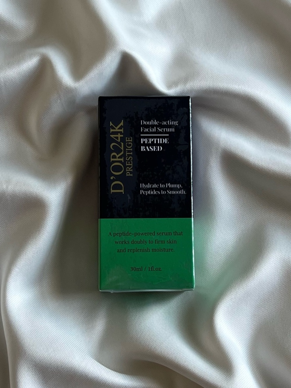 D'OR24K Prestige 
Hydrate to Plump, Peptides to Smooth - Peptide Based